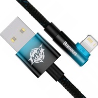 SILNÝ BASEUS USB LIGHTNING KÁBEL PRE IPHONE IPAD RÝCHLY KÁBEL 2,4A 100cm