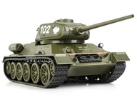 Kovový 3D model tanku T-34 Rudy 102