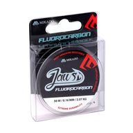 Vodiace čeľuste Mikado Fluorocarbon Jaws, transparentné, 0,22 mm / 50 m