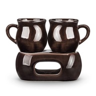 SET MELENÉ VÍNO ohrievač MULLED MUGS 3 ks