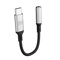 Adaptérový kábel 3mk USB-C adaptér - 3,5 mm jack