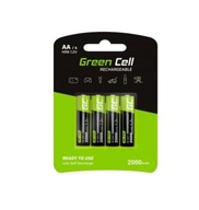 Green Cell Nabíjacie batérie 4x AA HR6 2000mAh