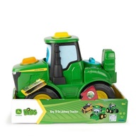 JOHN DEERE JOHNNY TRAKTOR S KĽÚČOM TOMY, TOMY