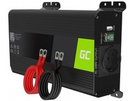 Prevodník GREEN CELL Pro 12V/230V 500W/1000W