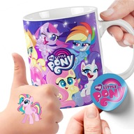 NÁLEPKY MY LITTLE PONY MUG SET TETOVANIA