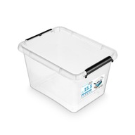 x2 Organizér, plastová nádoba, box, kryt, 15,5l