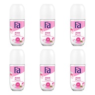 Fa Pink Passion Antiperspirant roll-on 50 ml x6