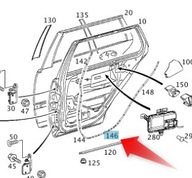 UPEVNENIE TESNENIA DVERÍ W203 MERCEDES C TRIEDA TP