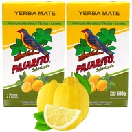 Yerba Mate PAJARITO MENTA LIMON 2x500g 1kg 1000g