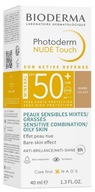 BIODERMA Photoderm Nude Touch SPF 50+ Mineral Foundation svetlý odtieň