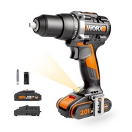 Worx vŕtací skrutkovač, napájaný z batérie 20 V WX102 2x AKU 2,0Ah