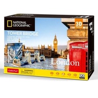 3D PUZZLE NATIONAL GEOGRAPHIC LONDON TOWER BRIDGE