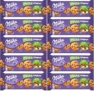 Čokoládové sušienky Milka Pieguski Čoko oriešky lieskové 120g x10