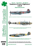 EXITO DECALS ED72013 1:72 Eastern Front Fighters v