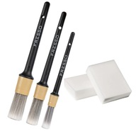 Fresso Detailing Brush Set Sada štetcov 16 24 30mm + magická špongia