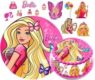 SET BARBIE TORTY + POSTAVY + TEXT