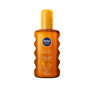 NIVEA Olej na opaľovanie s karoténom na opaľovanie SPF6 200 ml