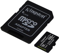 Pamäťová karta Kingston 128GB 100MB microSDXC CL10