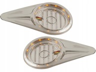 LED LOGO ACCENT CHROME HONDA GL 1800 GOLDWING