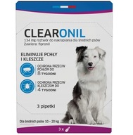 Clearonil kvapky na kliešte pre psov 10-20kg