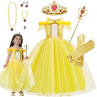 BELLA PRINCESS SET OUTFIT SET KOSTÝM PROM OUTFITY 110-116