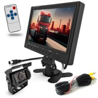 Monitor 9'' linky cúvacej kamery BUS TIR 15m