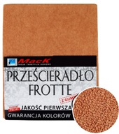 PREStieradlo FROTÉ 160X200 tmavo béžová