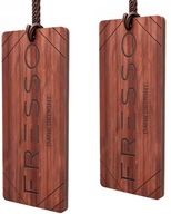 2x prívesok s vôňou Fresso Dark Delight Wood