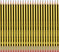 Ceruzka Staedtler Noris HB s gumou, stredná x24