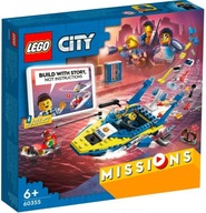 LEGO City Missions Vyšetrovanie vodnej polície 60355