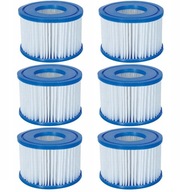 BESTWAY 60311 6ks FILTER TYPU VI PRE SPA JACUZZI