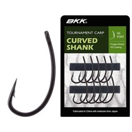 Háčiky na kapry BKK Curved Shank, veľkosť 4, bal 10 ks