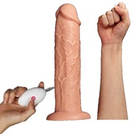 Vibrátor Huge Massive Dildo s prísavkou 28 cm