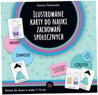 Ilustrované karty na učenie sa sociálneho správania