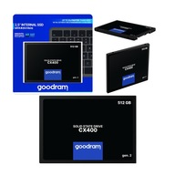 GoodRam CX400 512 GB 550 MB/s SATA 3 2,5'' SSD