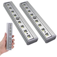 SADA LED SVIETIDIEL DO AKUMULÁTOROVEJ SKRIŇKY SNÍMAČ POHYBU MAGNET 8 DIÓD