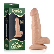 Dildo s prísavkou Real Extreme 17,5 cm Lovetoy