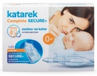 Katarek catarrh kit aspirator 0,9% NaCl 20 amp