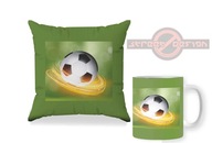 Futbalový hrnček Złoty Wir s vankúšom Ball Set