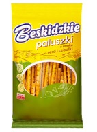 Paluszki Beskidzkie cibuľový syr Aksam 24 x 60 g