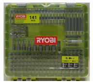 RYOBI BIT A ZÁSUVKA SET RAKD141 Kufor 141el