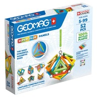 GEOMAG VZDELÁVACIE MAGNETICKÉ BLOKY 52 PRVKOV KREATÍVNE UČENIE PRE 5 ROKOV