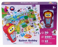 DUMEL INTERAKTÍVNE Vzdelávacie PUZZLE Robot Robby PIESNE FRÁZY Veda