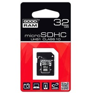 Goodram microSDHC 32GB Class 10 200x UHS-I ADAPTÉR