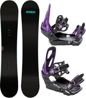 Snowboard RAVEN Pure Mint 150cm + viazanie S230