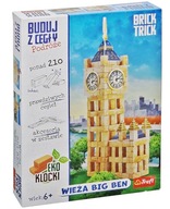 Stavať s Brick Travel Big Ben Tower Brick Trick 210 dielikov