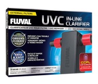 FLUVAL UVC IN-LINE CLARIFIER UV LAMPA AQUARIUM 3W