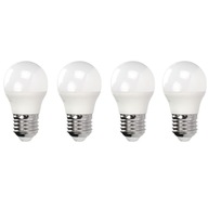 4x LED ŽIAROVKA ÚSPORA ENERGIE G45 E27 10W 4500K NEUTRÁLNA BIELA