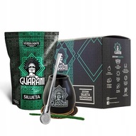 Guarani SET pre YERBA MATE BOMBILLA MATERO 500g