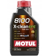 MOTUL 8100 X-CLEAN EFE OIL 5W30 1L